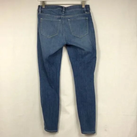 Ann Taylor The Skinny Ankle Curvy Fit Jeans - Picture 3 of 8